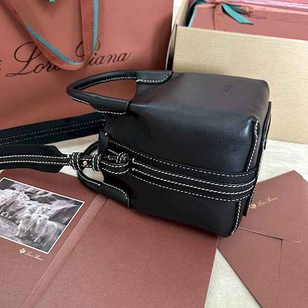 Loro Piana Women's Bale M/i Bucket Bag / Black