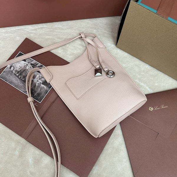 Loro Piana Women's Bale Phone Bag / Candoglia Marble