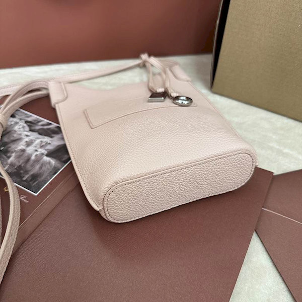 Loro Piana Women's Bale Phone Bag / Candoglia Marble