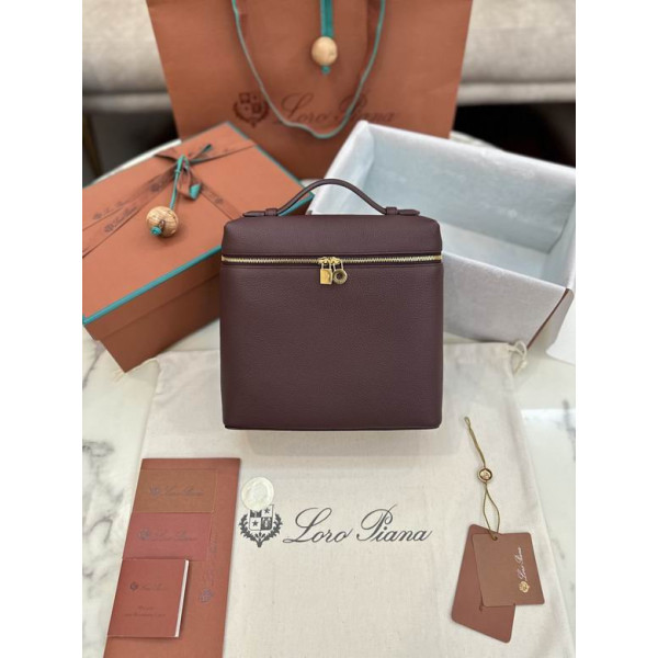 Loro Piana Women's Extra Pocket Backpack / Caramel/Rolled Gold