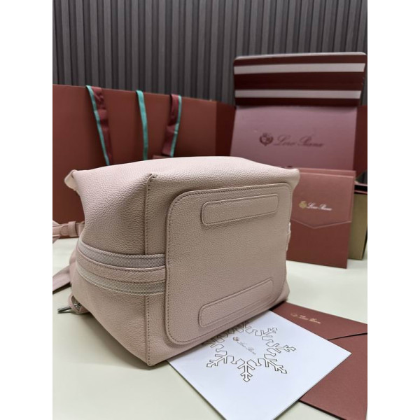 Loro Piana Women's Bale Bucket Bag / Light P/k