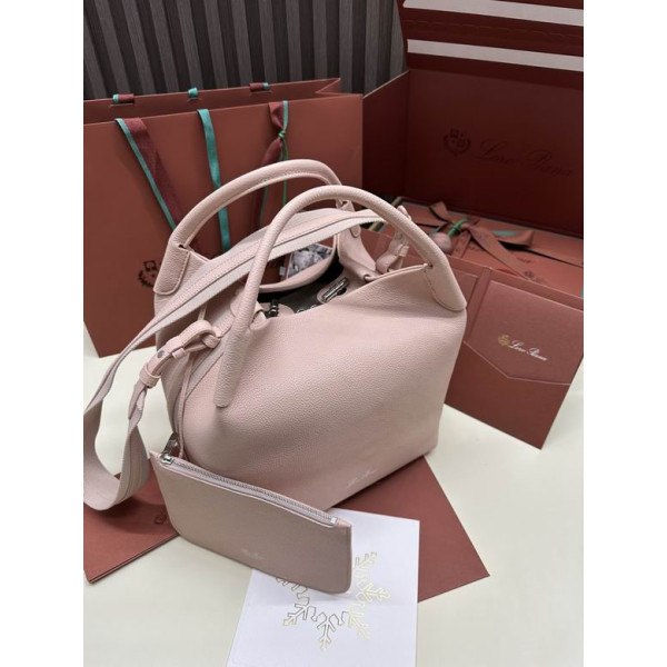 Loro Piana Women's Bale Bucket Bag / Candoglia Marble