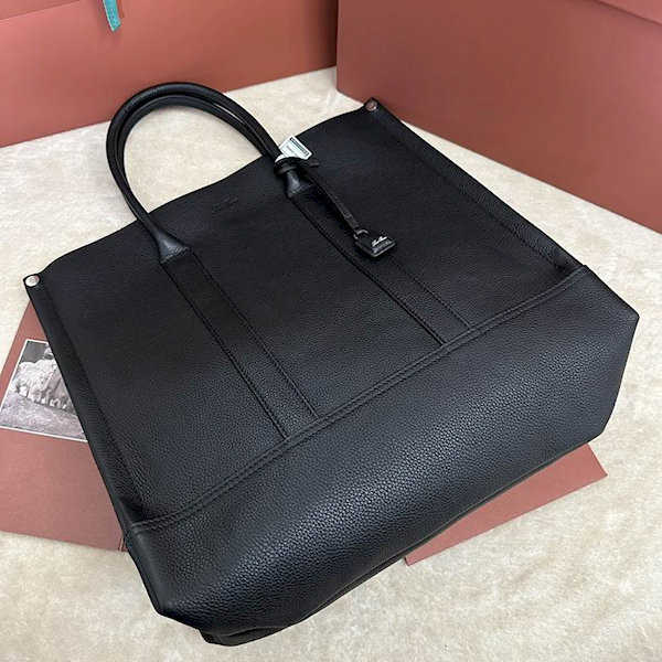 Loro Piana Women's Small Beam Tote / Black