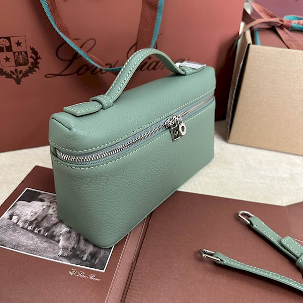 Loro Piana Women's Extra Small Pocket Bag / Cyan