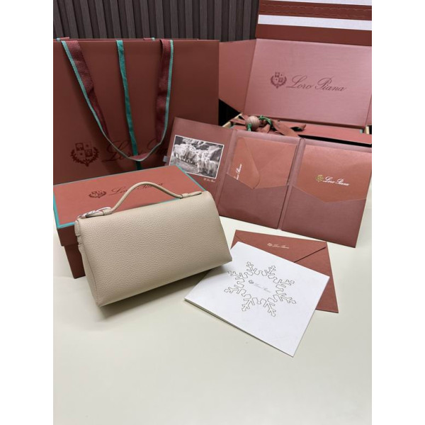 Loro Piana Women's Extra Small Pocket Bag / Warm Frank/cense/Rolled Silver