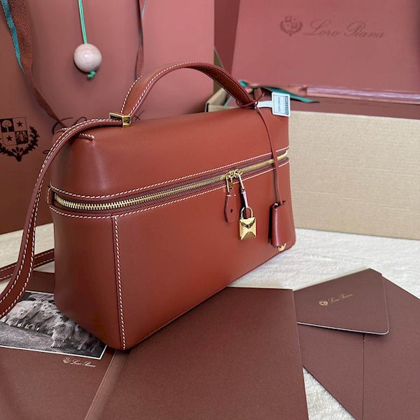 Loro Piana Women's Extra Bag / Brick Red