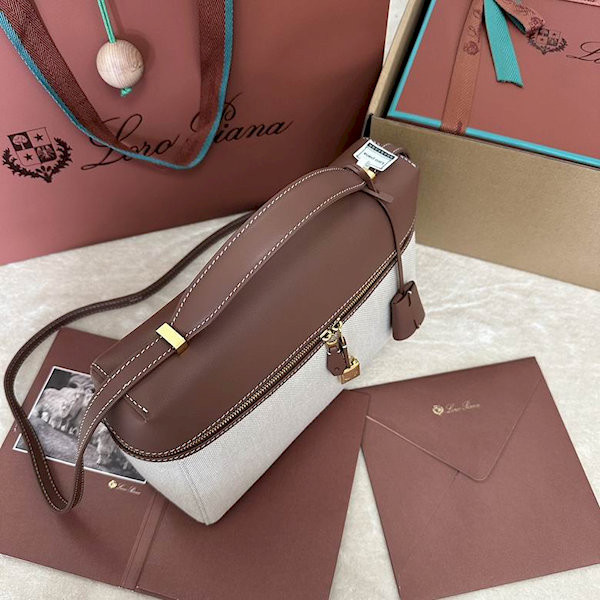 Loro Piana Women's Extra Pocket Bag / Natural/Caramel Sale