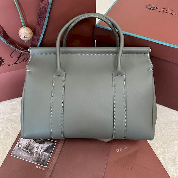 Loro Piana Women's Loom Bag / Glory Green