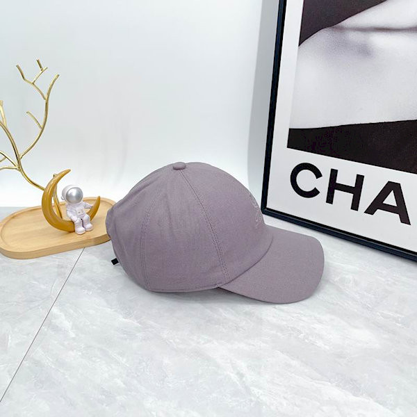 Loro Piana Baseball Cap with Elasticated back Cashmere Storm System in purple
