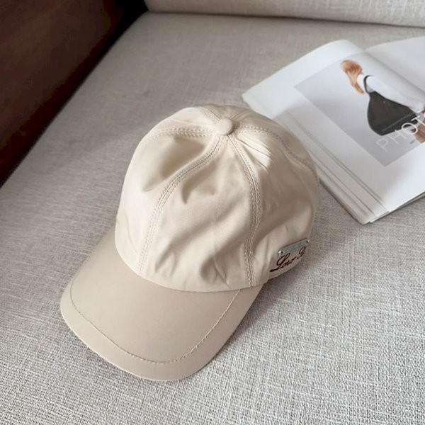 Loro Piana Baseball Cap with Elasticated back Storm System in beige