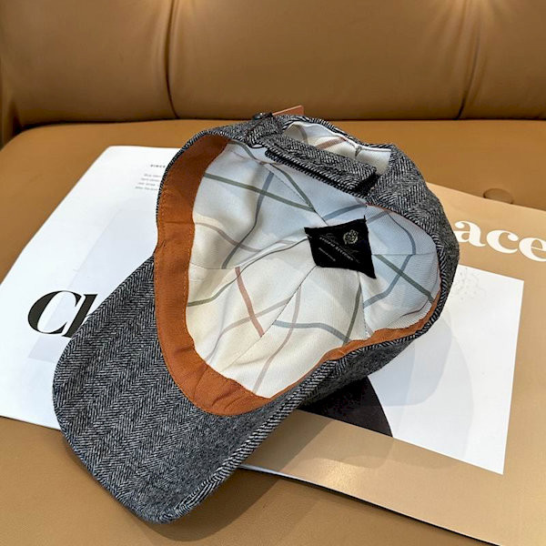 Loro Piana Linen Baseball Cap in dark grey