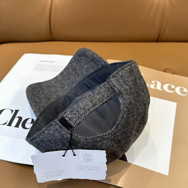 Loro Piana Linen Baseball Cap in dark grey online
