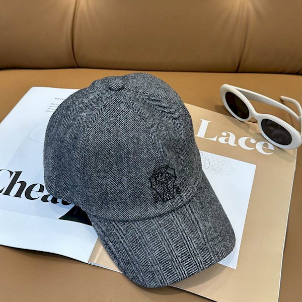 Loro Piana Linen Baseball Cap in dark grey online
