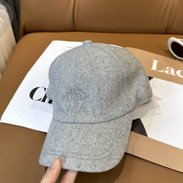 Loro Piana Linen Baseball Cap in grey online