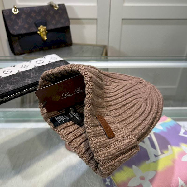 Loro Piana Men's / Women's Cashmere Beanie in brown