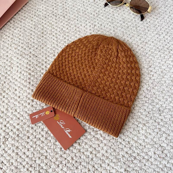 Loro Piana Men's / Women's Jungfrau Baby Cashmere Beanie in brown
