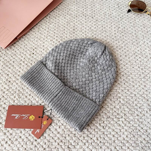 Loro Piana Men's / Women's Jungfrau Baby Cashmere Beanie in gray
