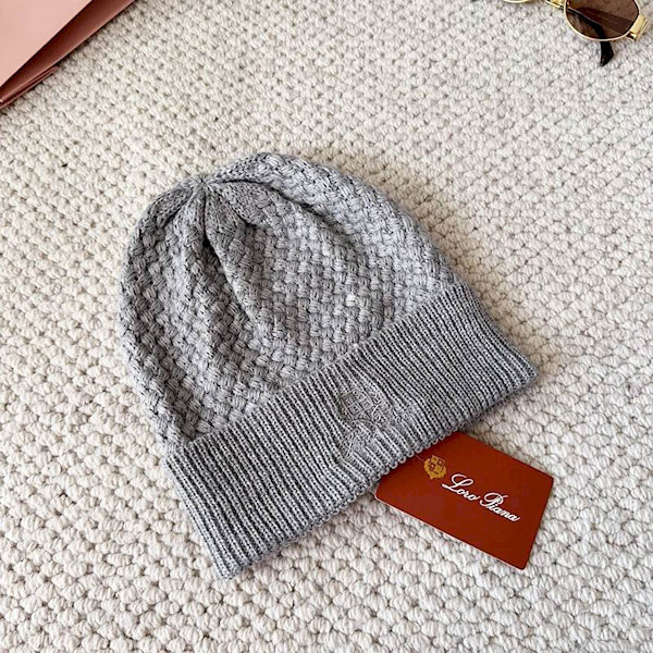 Loro Piana Men's / Women's Jungfrau Baby Cashmere Beanie in gray