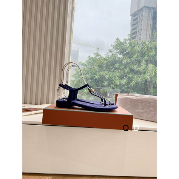Loro Piana Women's M/dil Sandals / Blue