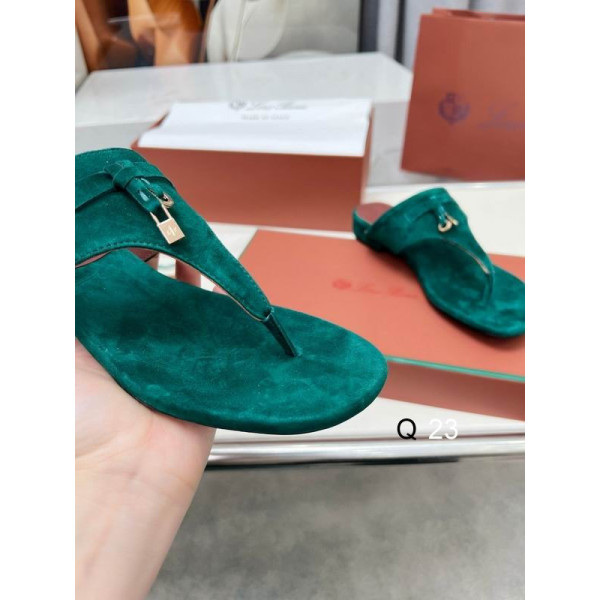 Loro Piana Women's M/dil Sandals / Green
