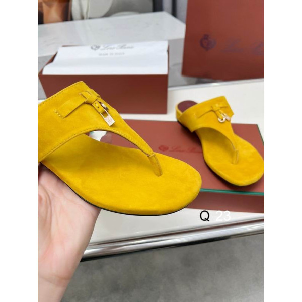 Loro Piana Women's M/dil Sandals / Yellow