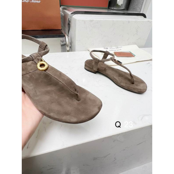 Loro Piana Women's M/dil Sandals / Khaki