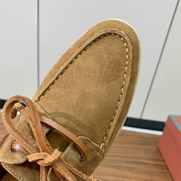 Loro Piana Men/Women's Sea-Sail Walk Moccas/ Flat Shoes / Brown