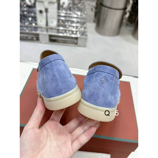 Loro Piana Men/Women's Summer Walk Moccas/ Flat Shoes / Purple