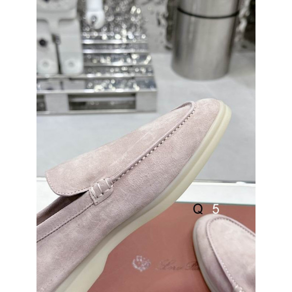 Loro Piana Men/Women's Summer Walk Moccas/ Flat Shoes / Light P/k