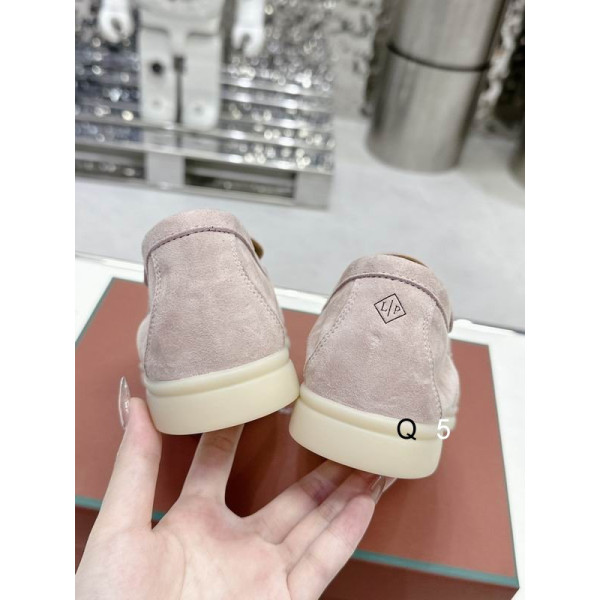 Loro Piana Men/Women's Summer Walk Moccas/ Flat Shoes / Light P/k
