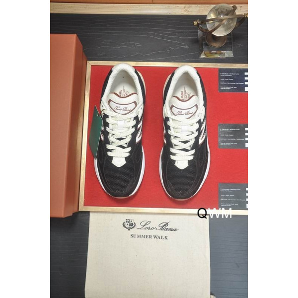 Loro Piana Men/Women's Sports Shoes / Black Collaboration With New Balance