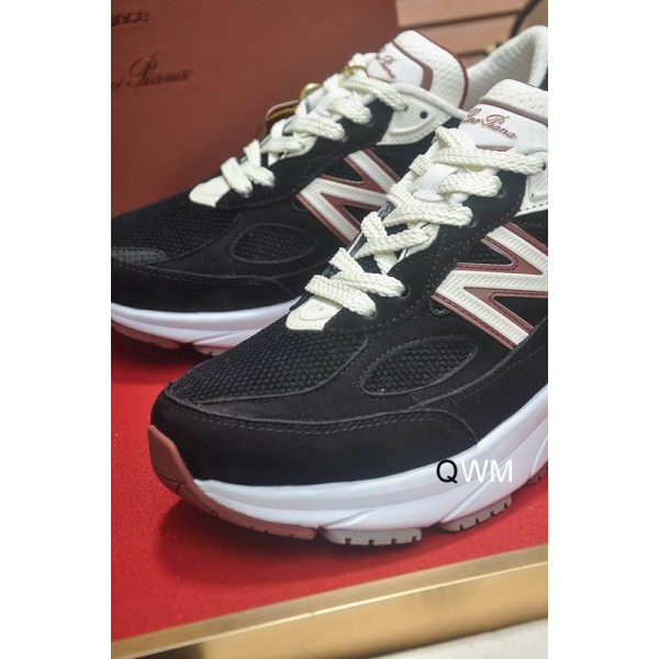 Loro Piana Men/Women's Sports Shoes / Black Collaboration With New Balance