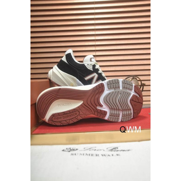 Loro Piana Men/Women's Sports Shoes / Black Collaboration With New Balance