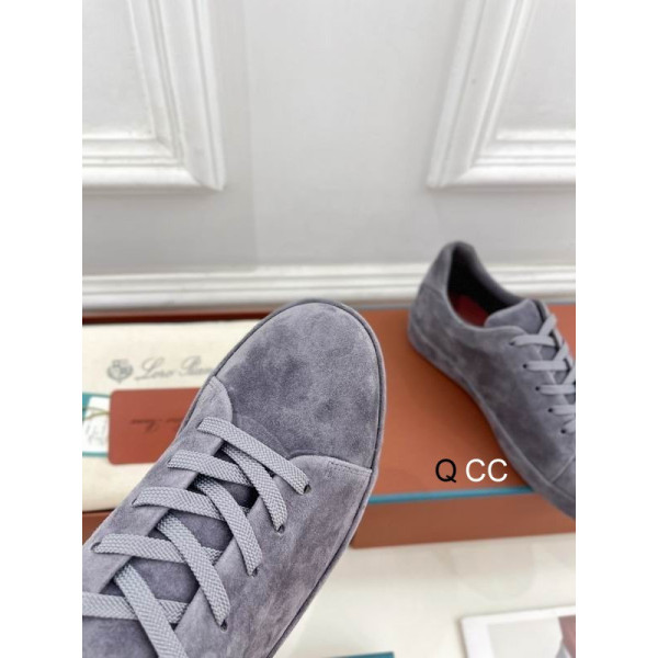 Loro Piana Women's Suede Sneakers / Purple