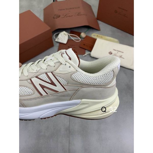 Loro Piana Men's Sports Shoes / Apricot Collaboration With New Balance