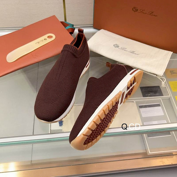 Loro Piana Men's Flexy Active Sports Shoes / Brown