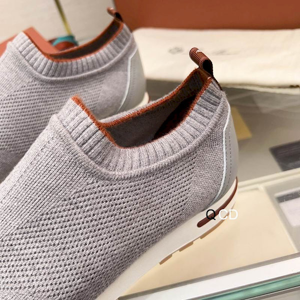 Loro Piana Men's Flexy Active Sports Shoes / Gray