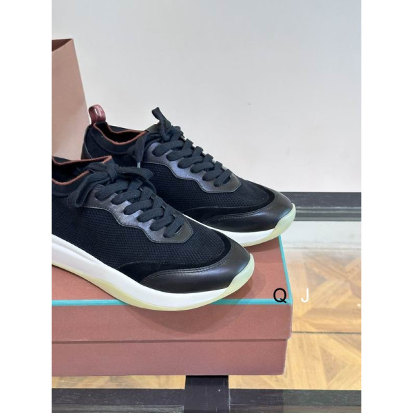 Loro Piana Men's Walk Wish Sports Shoes / Caviar