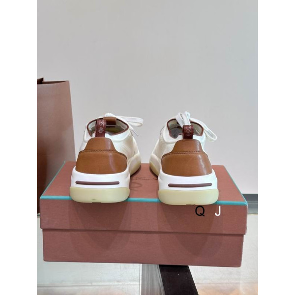 Loro Piana Men's Walk Wish Sports Shoes / White