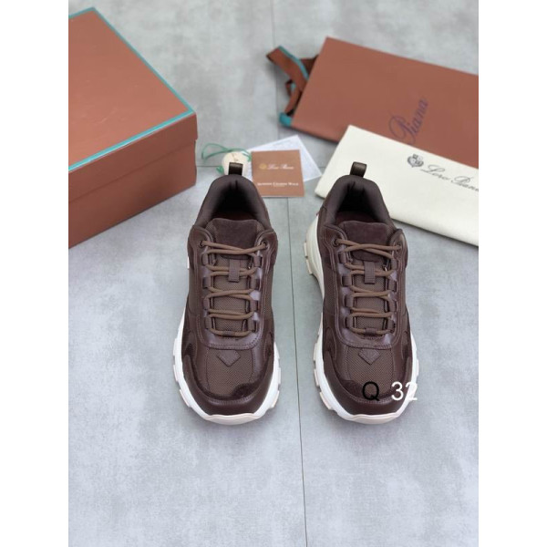 Loro Piana Men's Cairn Walk Sports Shoes / Brown