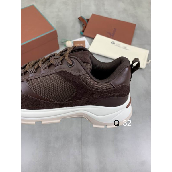 Loro Piana Men's Cairn Walk Sports Shoes / Brown
