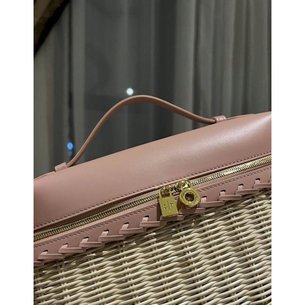Loro Piana Women's Extra Rattan Pocket Bag / Nude P/k