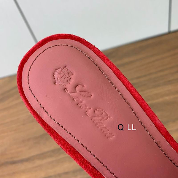 Loro Piana Women's Summer Charms Sandals / Bright Red