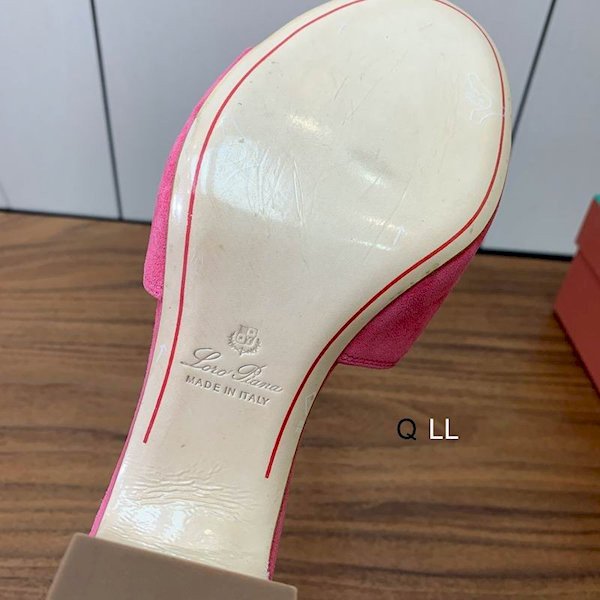 Loro Piana Women's Summer Charms Sandals / Crimson