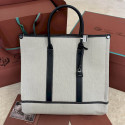 Loro Piana Women's Small Beam Tote / Natural/Stonehenge