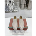 Loro Piana Men/Women's Summer Walk Moccas/ Flat Shoes / Sandy