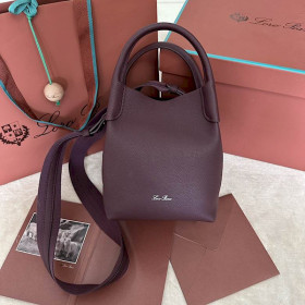 Loro Piana Women's Bale Small Bucket Bag / C/nabar