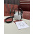 Loro Piana Women's Bale M/i Canvas Bucket Bag / Optic White/Black