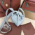 Loro Piana Women's Bale M/i Bucket Bag / Light Blue