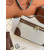 Loro Piana Women's Extra Canvas Pocket Bag / Natural/Caramel/Rolled Gold